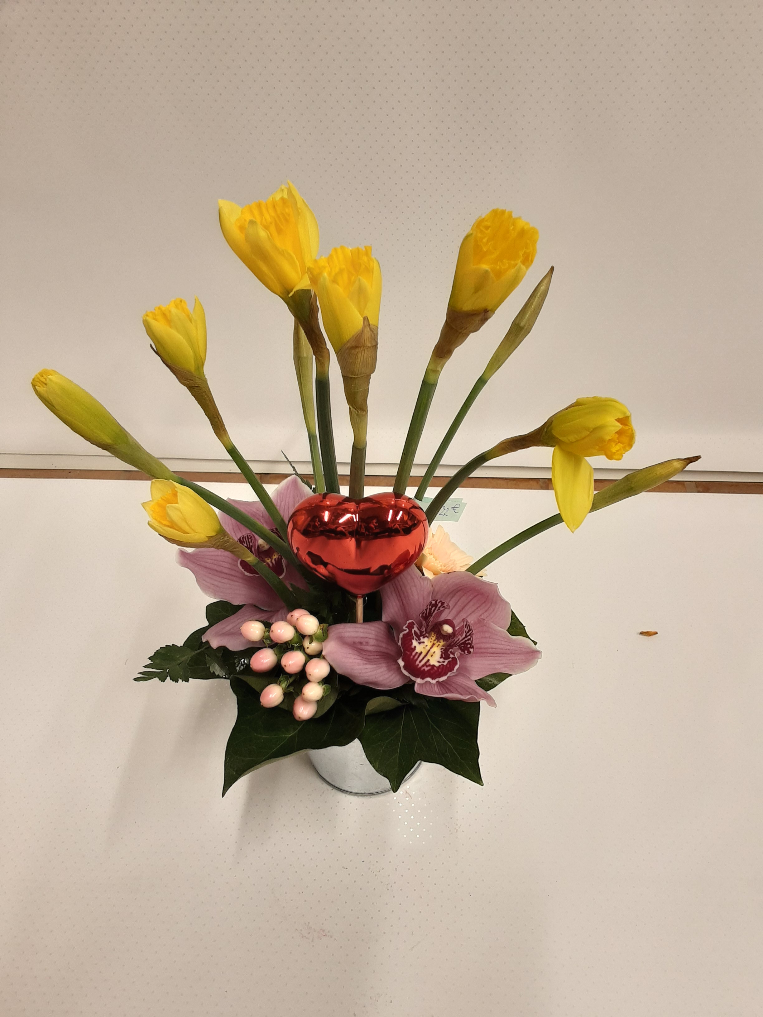 Composition florale à Hazebrouck