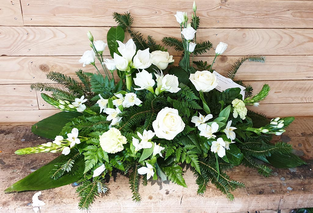 Fleurs de deuil à Hazebrouck